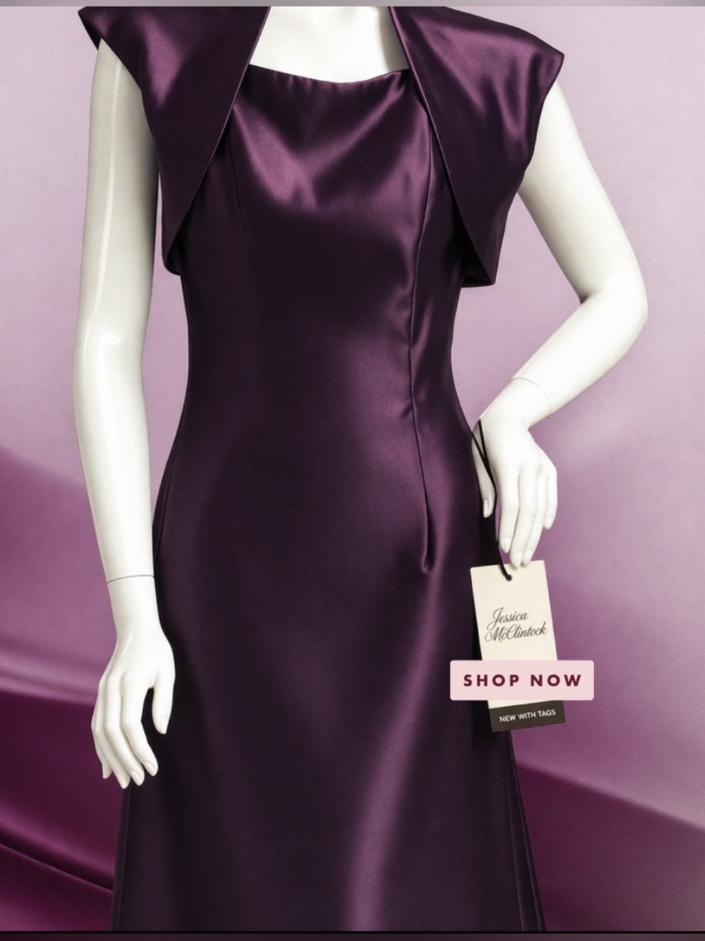 Jessica McClintock sz (12) Elegant, timeless, and giving luxury energy 💜
